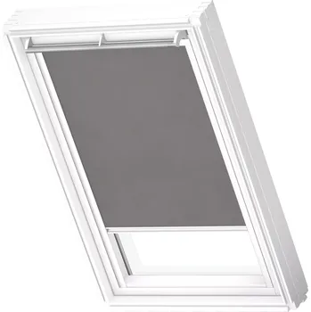 Okno Velux roleta zastiňovací RFL SWL 4161 šedá, pro MK08 bílé lišty, Standard