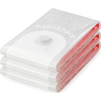 Úložný box Sada 3 ks vakuových úložných pytlů Compactor Bag Aspispace XL 140 l