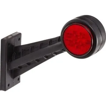 Přídavný světlomet Světlo poziční - tykadlo dlouhé zkosené LED, 10/30V, HELLA, pravé