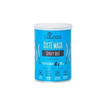 Krmivo pro psa NATURECA konz. šproty celé pro kočky, pro psy 400g