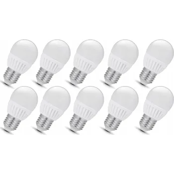 Žárovka 10x LED žárovka E27 9W (ekvivalent 60W) - Neutrální bílá