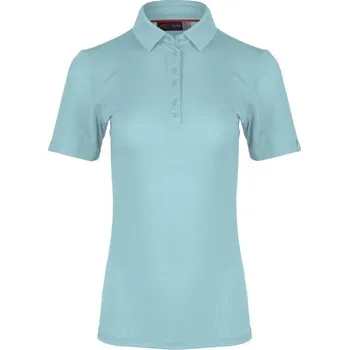 Dámské tričko Triko KJUS Women Eve Polo S/S Barva: Capri, Velikost: 42, Pohlaví: Dámské