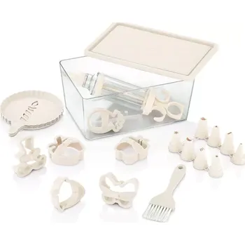 Herzberg Cukrářský set s odolným úložným boxem