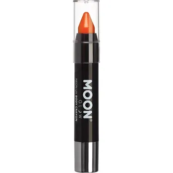 Karnevalový doplněk Smiffys.com Pastelka na tělo - Moon Glow Intense Neon UV - oranžová 3,5 g