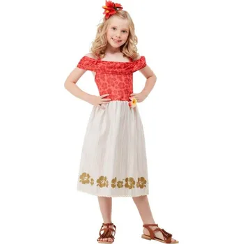 Karnevalový kostým Smiffys.com Dětský kostým - Havajská princezna Velikost: 7-9 roků