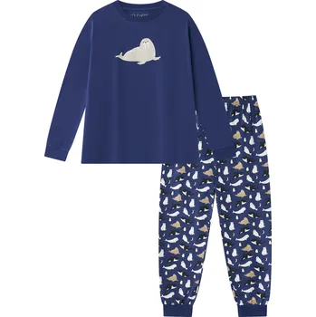 Chlapecké pyžamo Chlapecké pyžamo - Wolf S2555, tmavě modrá Barva: Modrá tmavě, Velikost: 110