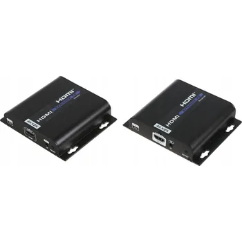 Video kabel HDMI EXTENDER PŘES KROUCENOU DVOJLINKU HDMI-EX-200-4K