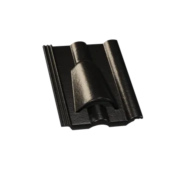 betonová krytina KM Beta BRILIANT - taška větrací - černá