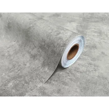 Tapeta Profesionální renovační folie na dveře a nábytek - vzor Beton tmavý