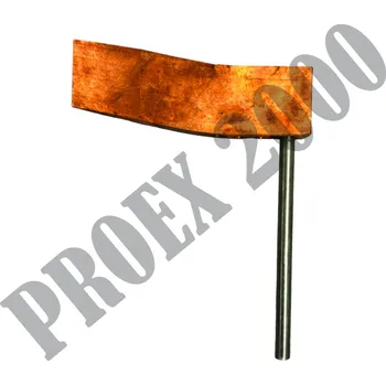 Páječka Kladívko pájecí zahnuté(ploché)-na plynovou pájku - 500gr