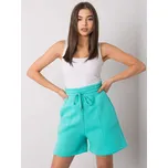Tyrkysové šortky do A RV-SN-6992-1.84-turquoise Velikost: M