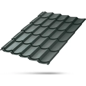 okap Lindab - Profil (Ideal) 35 Classic tmavě šedá RAL7011