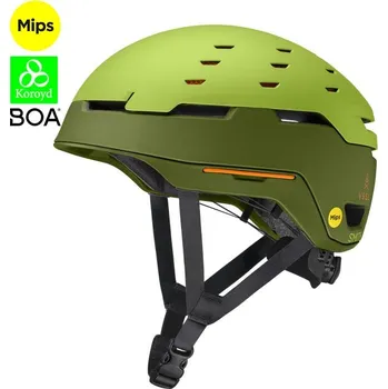 Helma na snowboard Smith Summit Mips matte algae/olive vssl L (59-63 cm) 2024 - Odesíláme do 24 hodin