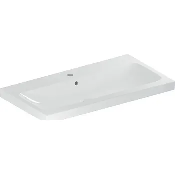 Umyvadlo Geberit iCon Light umyvadlo 90x48 cm, s otvorem pro baterii, s přepadem, KeraTect, bílá (501.836.00.2)