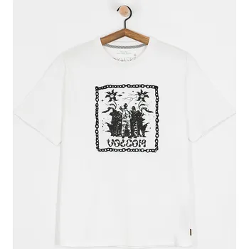 Pánské tričko Volcom Fa Filip Rygalski 1 (white) L, bílá