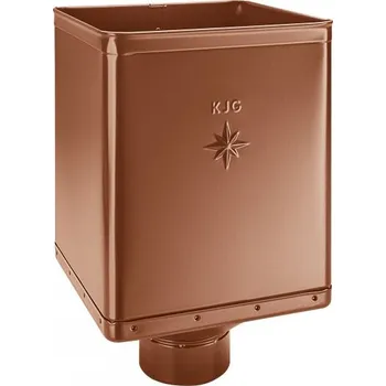 okap KJG Kotlík žlabový sběrný DESIGN měděno hnědý 120 mm