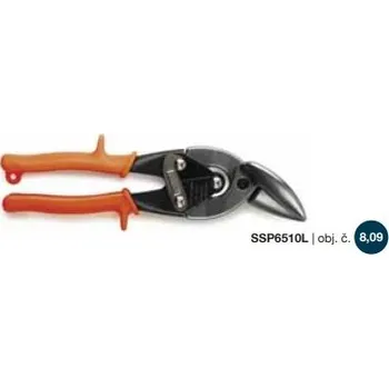 Nůžky na plech Nůžky - Midwest 6510 speciální vyhnuté převodové levé