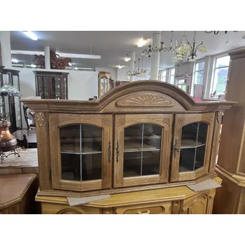 Knihovna Rustikální Závěsná vitrína d155