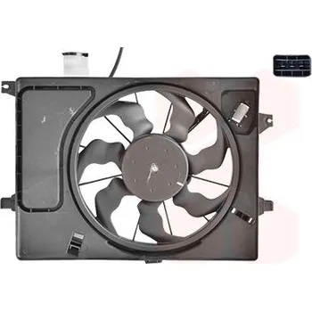Motor automobilu Větrák, chlazení motoru VAN WEZEL 8244747