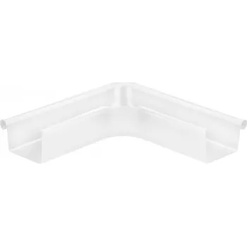 okap KJG Roh žlabový venkovní hranatý šedo bílý 330 mm