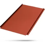 Lindab - Click 25 Classic, cihlově červená RAL8004