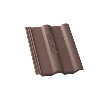 Střecha KM Beta ELEGANT - taška kolektorová - tmavě hnědá