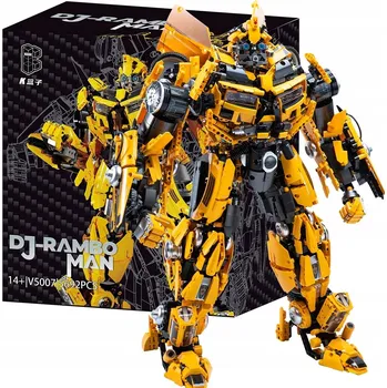 ostatní stavebnice Stavebnice Technická stavebnice Robot DJ-Rambo Man V5007