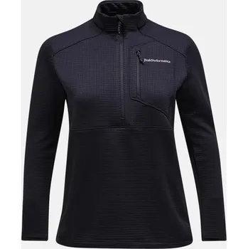 Dámská mikina MIKINA PEAK PERFORMANCE W TRAIL POLARTEC HALF ZIP BLACK