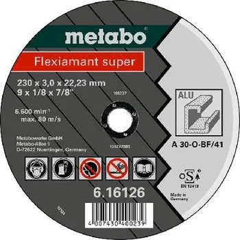 Řezný kotouč Metabo Příslušenství - Řezný kotouč na hliník 115x22,23 mm 616751000