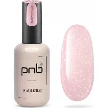 Lak na nehty Stavební gel na nehty PNB UV/LED Strong Iron Gel 022 Blush Velvet 17 ml