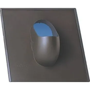 Střecha HPI - odvětr. taška plastová Cembrit šablona 400x400mm, šindel - tm. hnědá