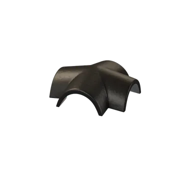 Střecha KM Beta ELEGANT - hřebenáč křížový X - černá