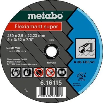 Řezný kotouč Metabo Příslušenství - Řezný kotouč na kov 150x22,23 mm 616109000