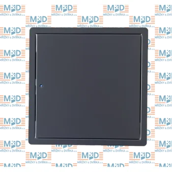 Revizní dvířka Revizní dvířka 200x200 mm antracit (RAL 7016) (200*200 mm revizní dvířka antracitová)
