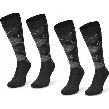 Dámské ponožky Sada letních ponožek na jízdu na koni, 80% bavlna COMODO vel. 39-42 / 2 kusy