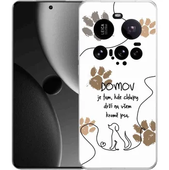 Pouzdro na mobilní telefon Gelový kryt mmCase na Xiaomi 15 Ultra - psí motiv bílé pozadí