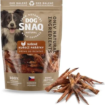 Pamlsek pro psa DOG SNAQ - SUŠENÉ KUŘECÍ PAŘÁTY 100 g
