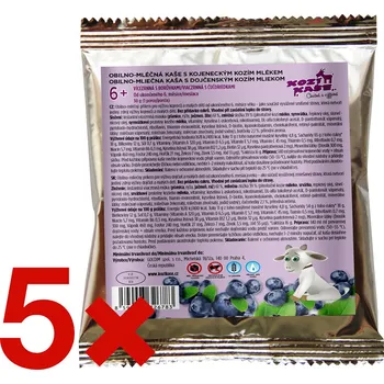 GOLDIM - Kozí kaše vícezrnná s borůvkami 600 g