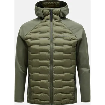 BUNDA PEAK PERFORMANCE M ARGON HYBRID HOOD PINE NEEDLE