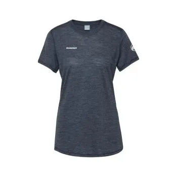 Dámské tričko Mammut Tree Wool FL T-Shirt Women marine melange 5784 modrá S