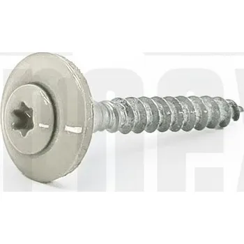 Vrut Šroub klempířský nerez 4,5x35mm, šedobílý RAL9002, T20