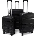 RGL PP3 XXL Cestovní skořepinový kufr 76x53x29 cm, černý