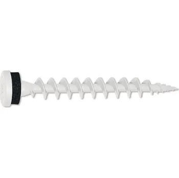 Hmoždinka Hmoždinka ISOdrill TX25 RAL9010, bílá, na přichycení plechu