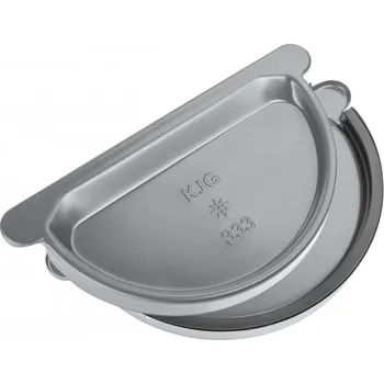 okap KJG Čelo žlabové s gumou prachově šedé 280 mm