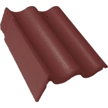 Střešní krytina Bramac - Max PROTECTOR, taška okrajová levá - červenohnědá