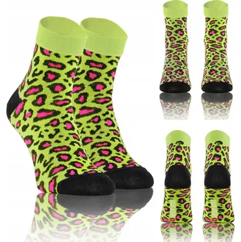 Dámské ponožky Sesto Senso Ponožky barevné kotníkové vícebarevné velikost 35-38