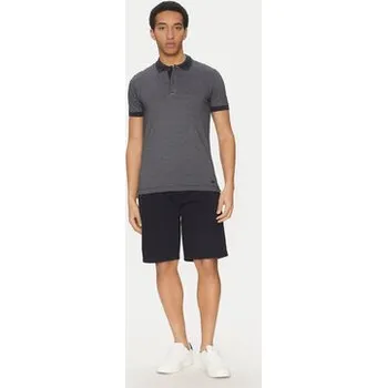 Pánské tričko Geox Polokošile M5510N T3250 F4148 Tmavomodrá Regular Fit XXL