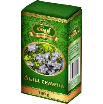 Bylinná léčivá mast Lněná semínka 100g Altaj