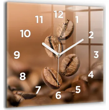 Hodiny Nástěnné hodiny Wallfluent hnědé 60 cm