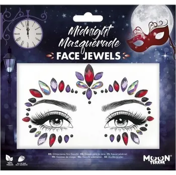 Karnevalový doplněk Sada kamínků - Půlnoční maškaráda